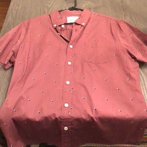 Men’s large button up shirt
